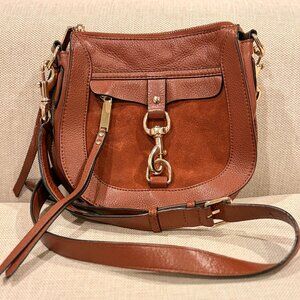 Rebecca Minkoff Tan Dog Clip Saddle Bag